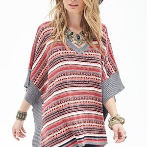 Forever 21 Fair Isle Poncho